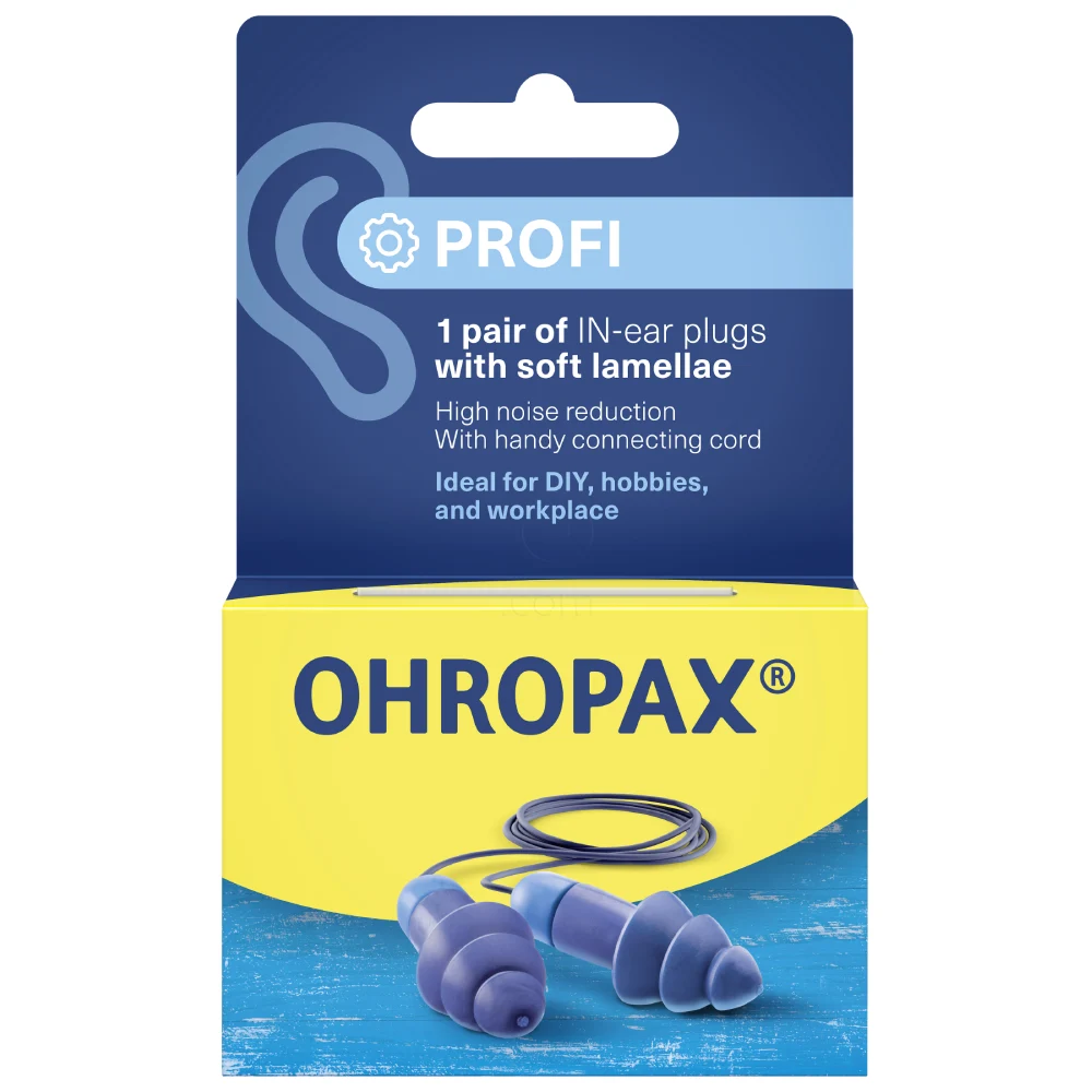 Ohropax Multi, čepki za ušesa za večkratno uporabo (2 čepka)